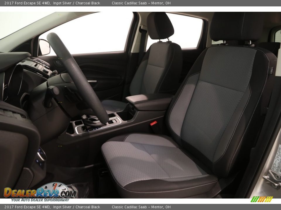 2017 Ford Escape SE 4WD Ingot Silver / Charcoal Black Photo #8