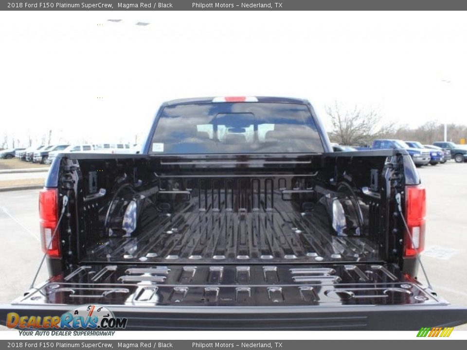 2018 Ford F150 Platinum SuperCrew Magma Red / Black Photo #26