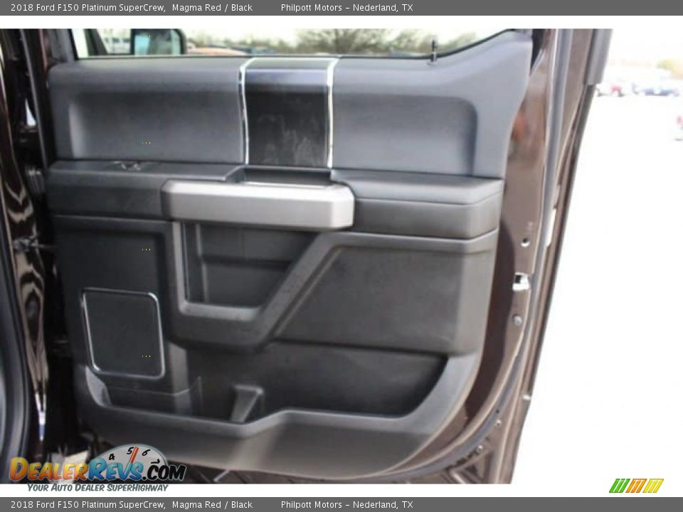 2018 Ford F150 Platinum SuperCrew Magma Red / Black Photo #27