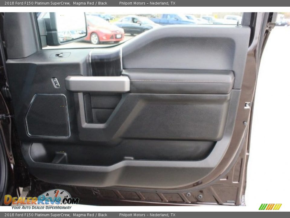 2018 Ford F150 Platinum SuperCrew Magma Red / Black Photo #29