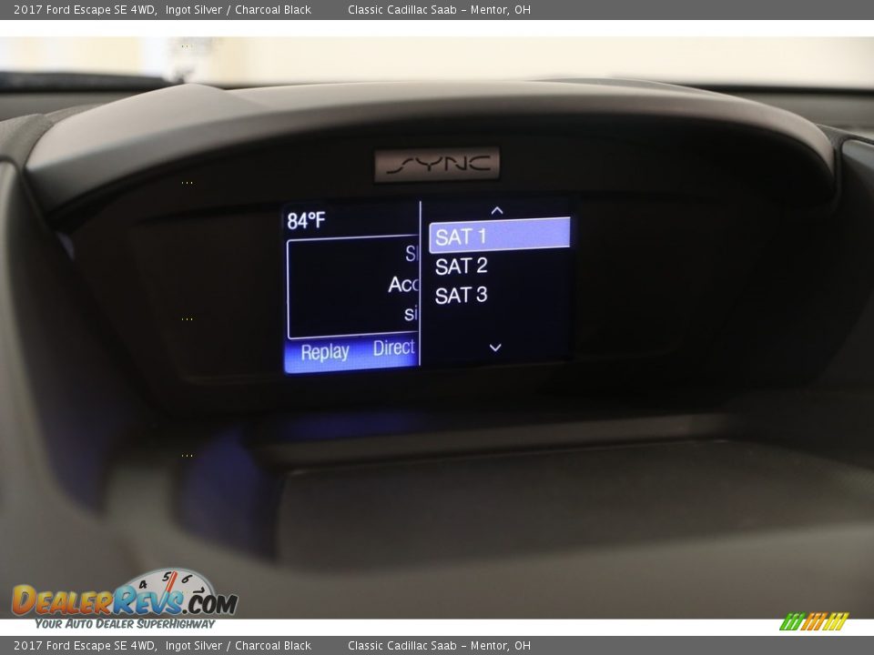 2017 Ford Escape SE 4WD Ingot Silver / Charcoal Black Photo #17