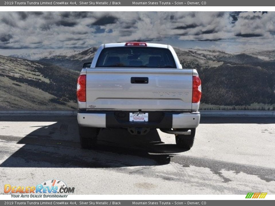 2019 Toyota Tundra Limited CrewMax 4x4 Silver Sky Metallic / Black Photo #4