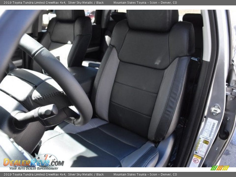 2019 Toyota Tundra Limited CrewMax 4x4 Silver Sky Metallic / Black Photo #7