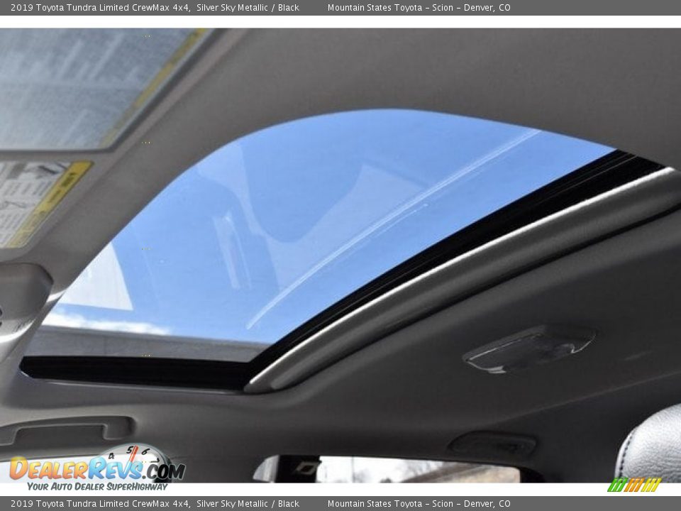 2019 Toyota Tundra Limited CrewMax 4x4 Silver Sky Metallic / Black Photo #9