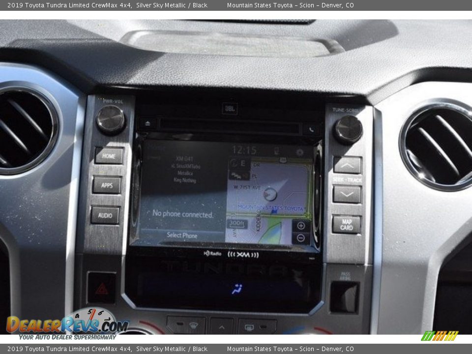 2019 Toyota Tundra Limited CrewMax 4x4 Silver Sky Metallic / Black Photo #10
