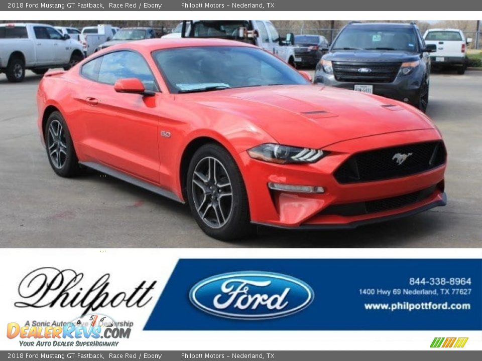 2018 Ford Mustang GT Fastback Race Red / Ebony Photo #1