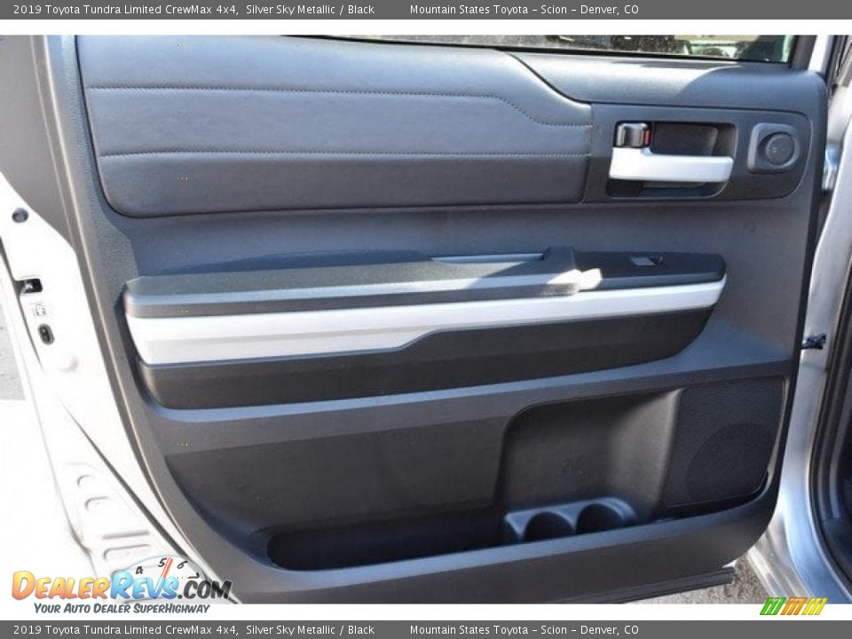 2019 Toyota Tundra Limited CrewMax 4x4 Silver Sky Metallic / Black Photo #21