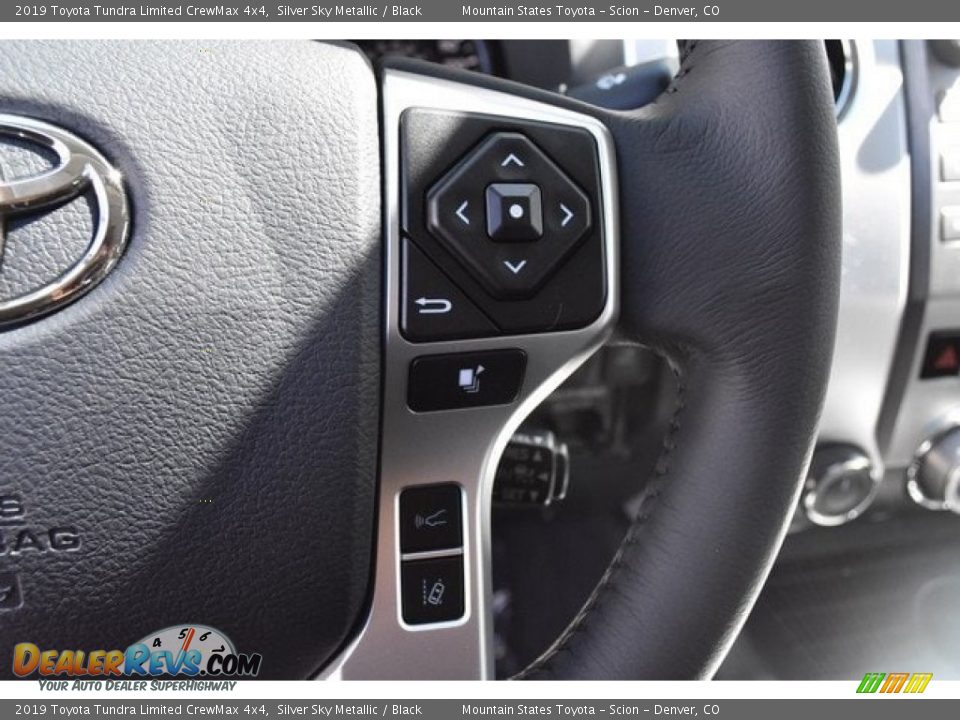 2019 Toyota Tundra Limited CrewMax 4x4 Silver Sky Metallic / Black Photo #27