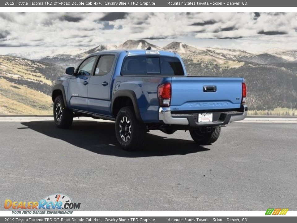 Cavalry Blue 2019 Toyota Tacoma TRD Off-Road Double Cab 4x4 Photo #3