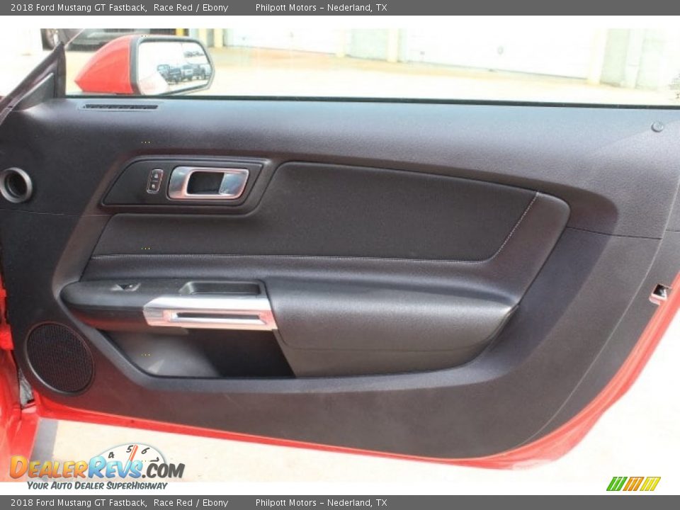 Door Panel of 2018 Ford Mustang GT Fastback Photo #24