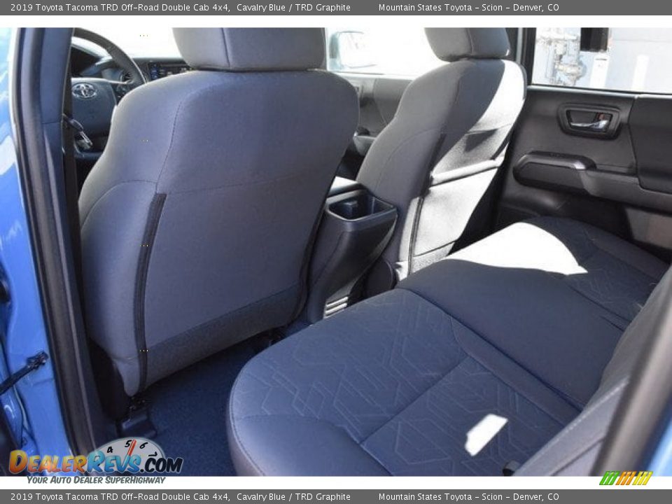 2019 Toyota Tacoma TRD Off-Road Double Cab 4x4 Cavalry Blue / TRD Graphite Photo #14