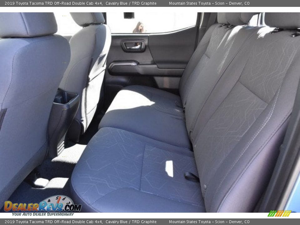 2019 Toyota Tacoma TRD Off-Road Double Cab 4x4 Cavalry Blue / TRD Graphite Photo #15