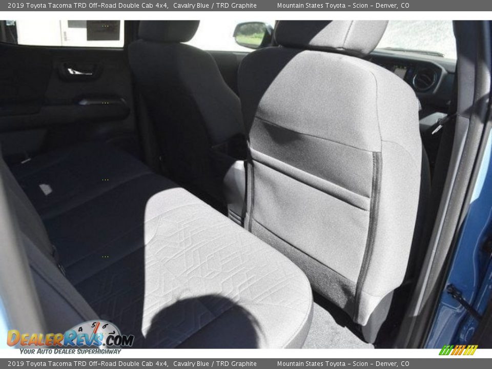 2019 Toyota Tacoma TRD Off-Road Double Cab 4x4 Cavalry Blue / TRD Graphite Photo #17