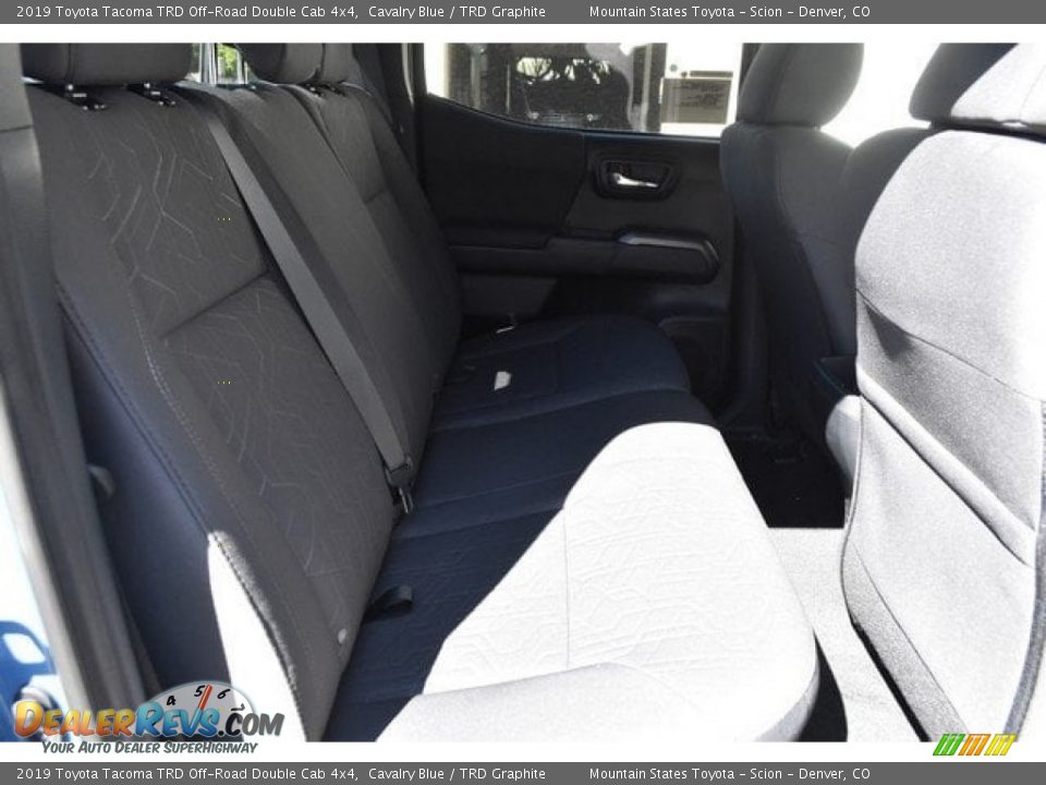 2019 Toyota Tacoma TRD Off-Road Double Cab 4x4 Cavalry Blue / TRD Graphite Photo #18
