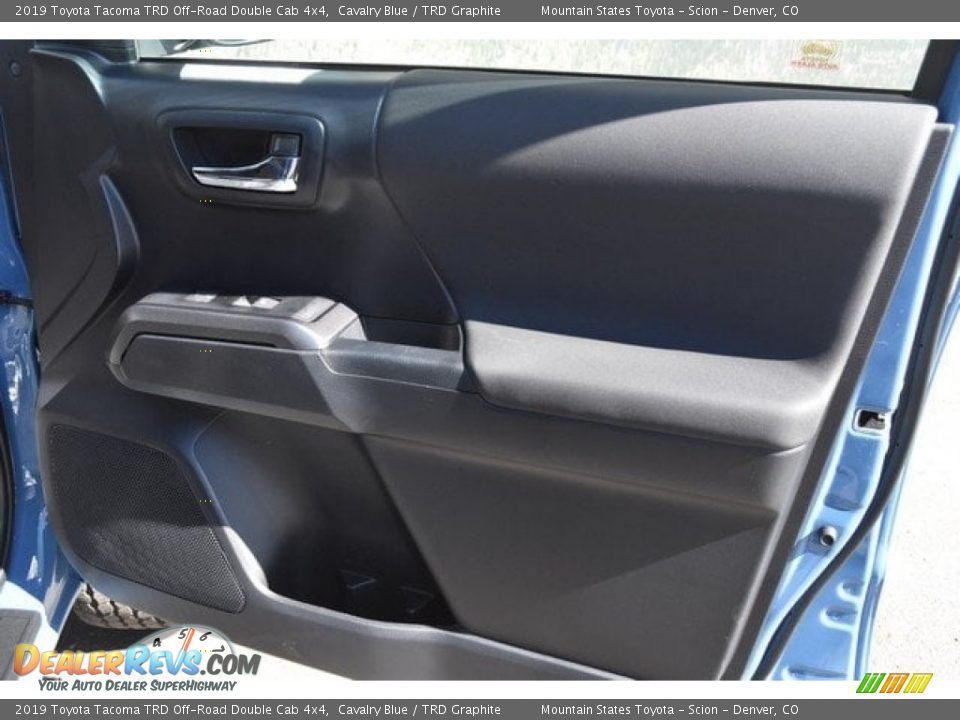 2019 Toyota Tacoma TRD Off-Road Double Cab 4x4 Cavalry Blue / TRD Graphite Photo #22