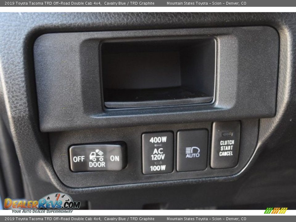 2019 Toyota Tacoma TRD Off-Road Double Cab 4x4 Cavalry Blue / TRD Graphite Photo #25