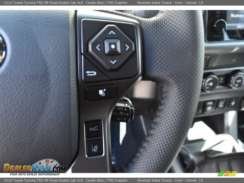 2019 Toyota Tacoma TRD Off-Road Double Cab 4x4 Steering Wheel Photo #27