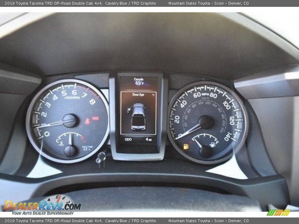 2019 Toyota Tacoma TRD Off-Road Double Cab 4x4 Gauges Photo #28