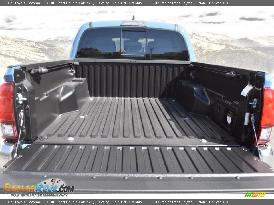 2019 Toyota Tacoma TRD Off-Road Double Cab 4x4 Cavalry Blue / TRD Graphite Photo #30
