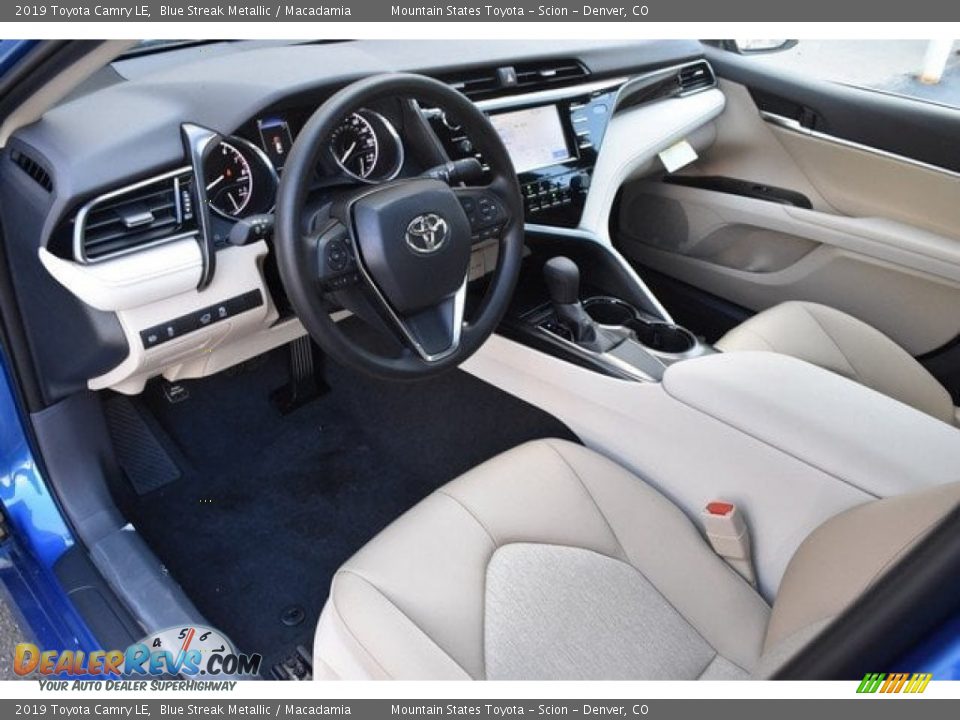 Macadamia Interior - 2019 Toyota Camry LE Photo #5