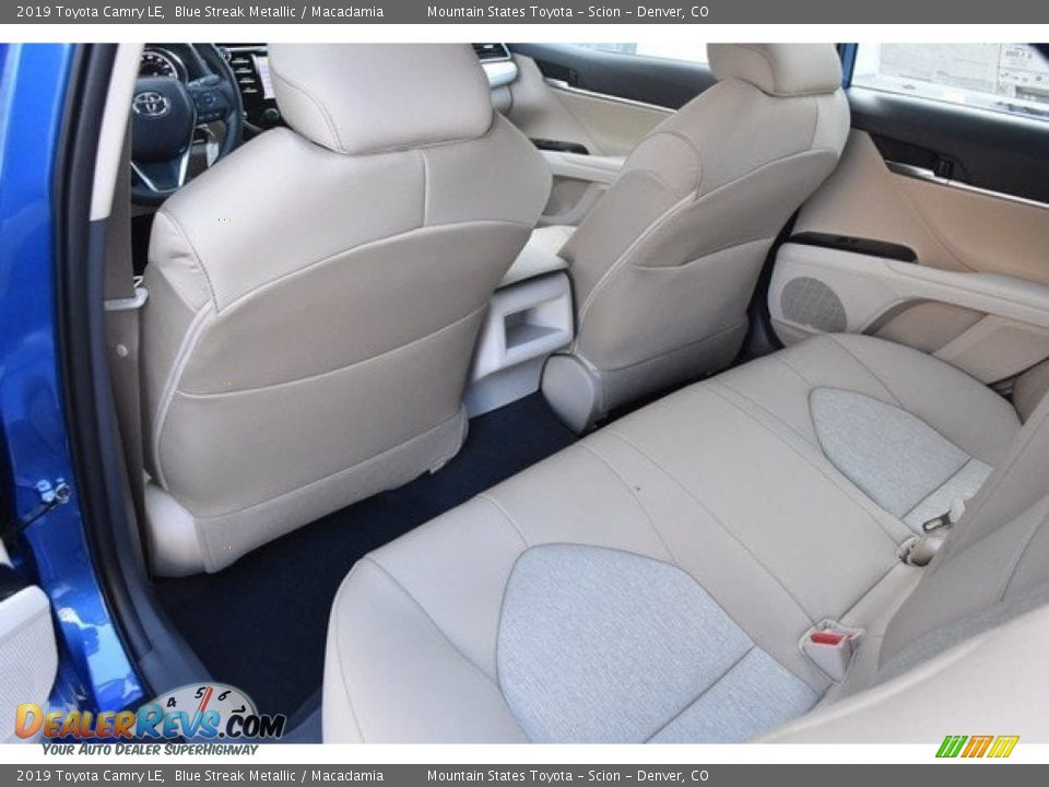 Rear Seat of 2019 Toyota Camry LE Photo #14