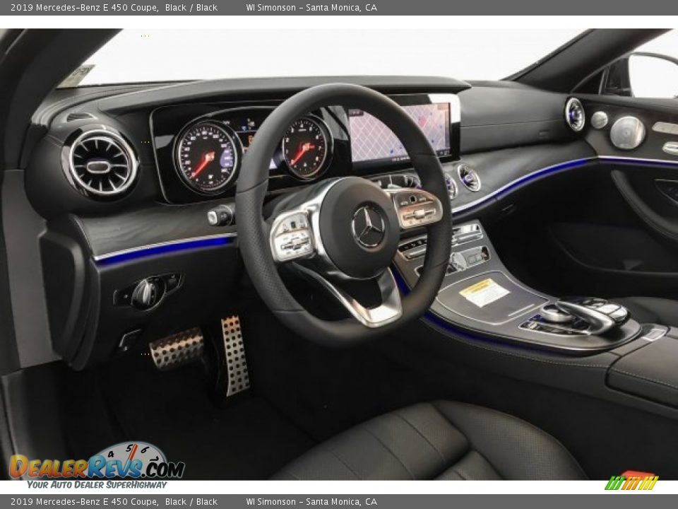 2019 Mercedes-Benz E 450 Coupe Black / Black Photo #4