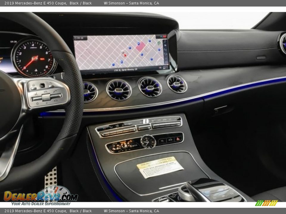 2019 Mercedes-Benz E 450 Coupe Black / Black Photo #6