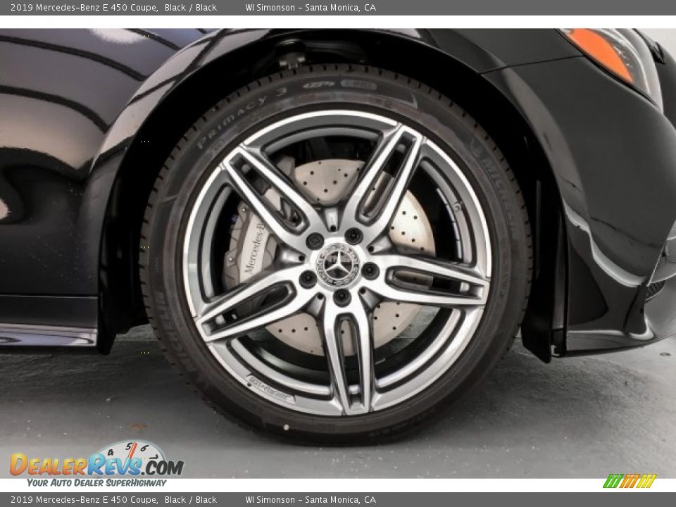 2019 Mercedes-Benz E 450 Coupe Black / Black Photo #9