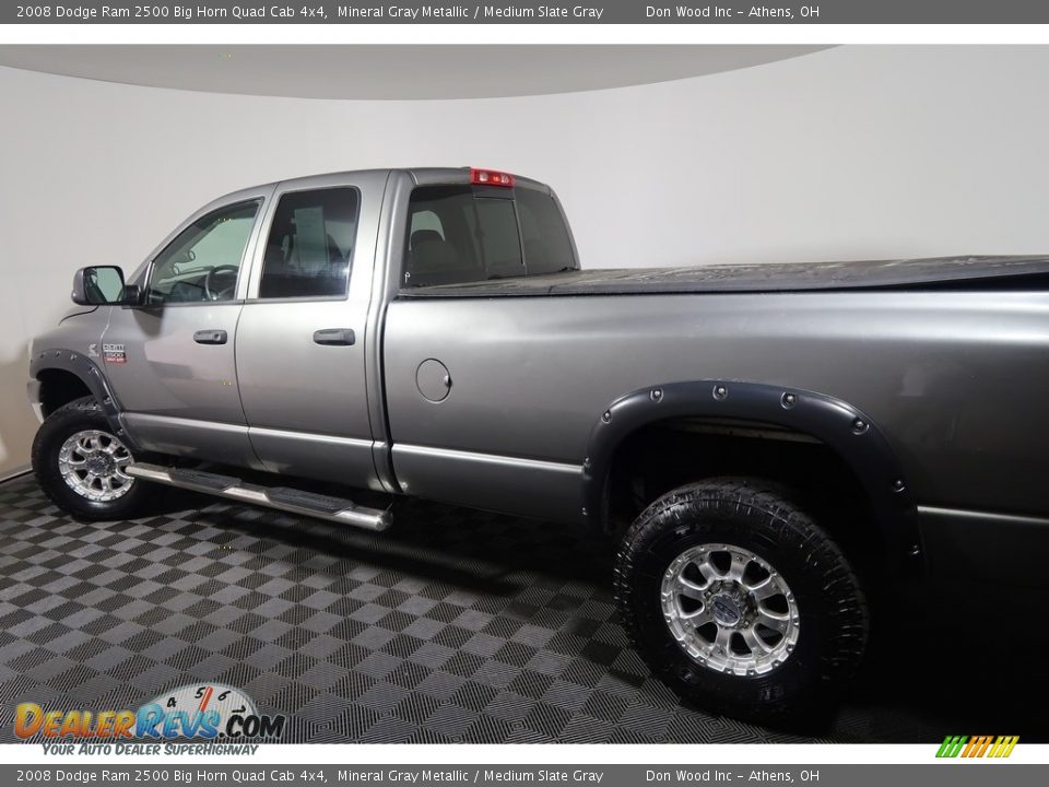2008 Dodge Ram 2500 Big Horn Quad Cab 4x4 Mineral Gray Metallic / Medium Slate Gray Photo #8