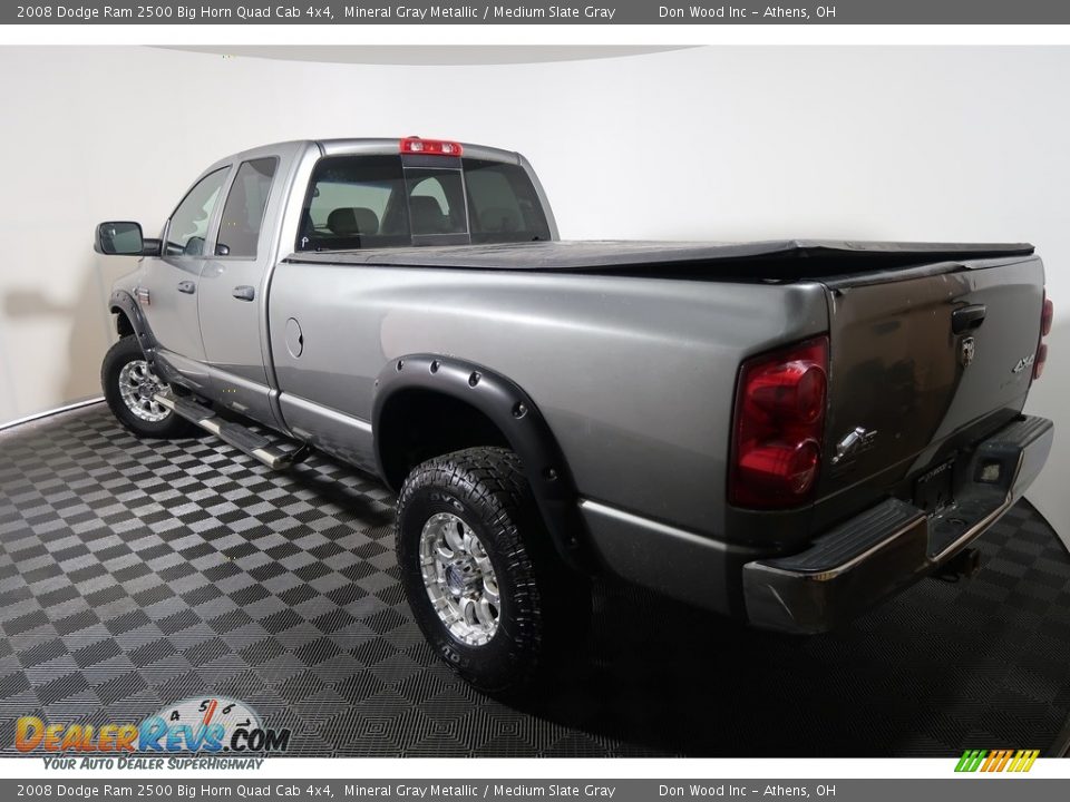 2008 Dodge Ram 2500 Big Horn Quad Cab 4x4 Mineral Gray Metallic / Medium Slate Gray Photo #9