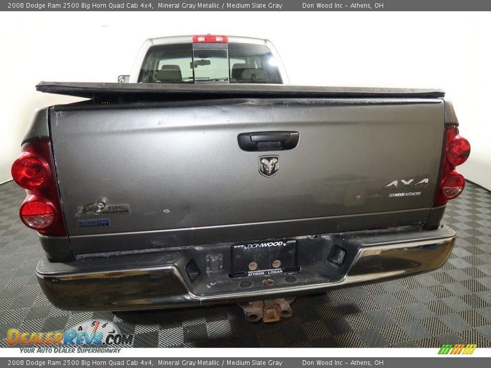 2008 Dodge Ram 2500 Big Horn Quad Cab 4x4 Mineral Gray Metallic / Medium Slate Gray Photo #10