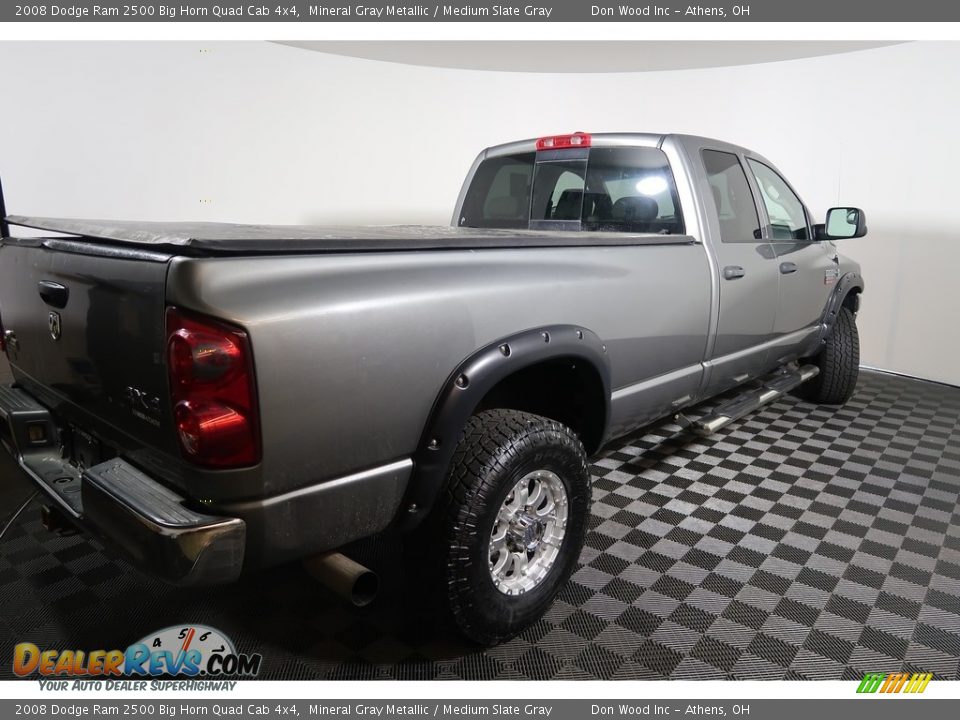 2008 Dodge Ram 2500 Big Horn Quad Cab 4x4 Mineral Gray Metallic / Medium Slate Gray Photo #11