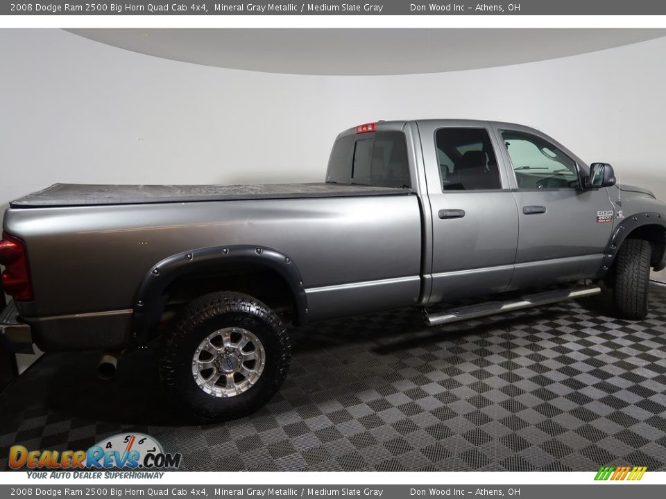 2008 Dodge Ram 2500 Big Horn Quad Cab 4x4 Mineral Gray Metallic / Medium Slate Gray Photo #12