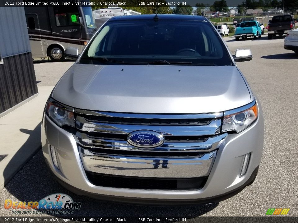 2012 Ford Edge Limited AWD Ingot Silver Metallic / Charcoal Black Photo #7