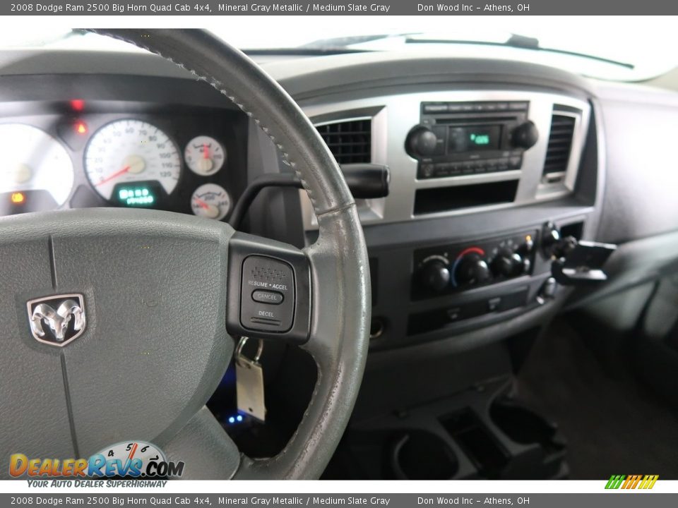 2008 Dodge Ram 2500 Big Horn Quad Cab 4x4 Mineral Gray Metallic / Medium Slate Gray Photo #19