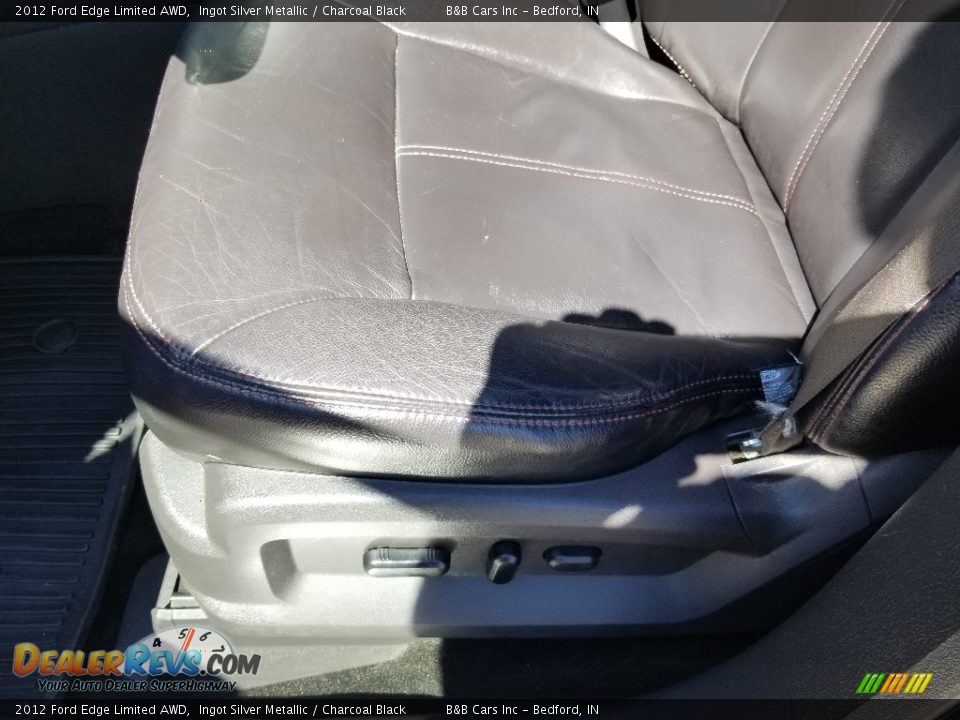 2012 Ford Edge Limited AWD Ingot Silver Metallic / Charcoal Black Photo #11
