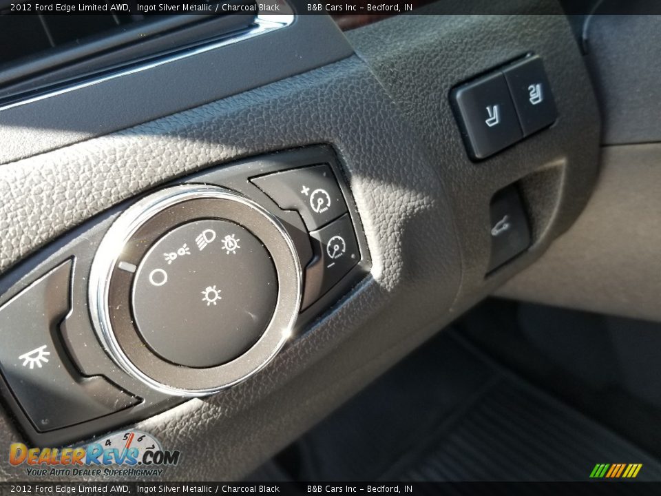 2012 Ford Edge Limited AWD Ingot Silver Metallic / Charcoal Black Photo #12