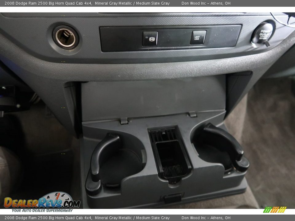 2008 Dodge Ram 2500 Big Horn Quad Cab 4x4 Mineral Gray Metallic / Medium Slate Gray Photo #23