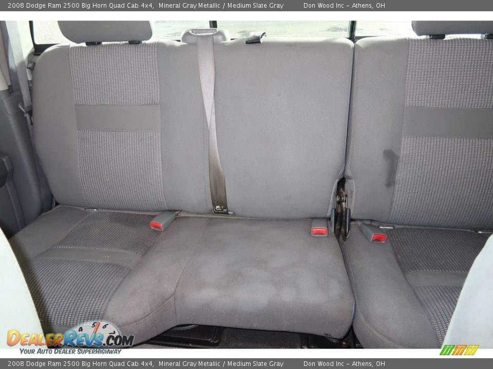 2008 Dodge Ram 2500 Big Horn Quad Cab 4x4 Mineral Gray Metallic / Medium Slate Gray Photo #24