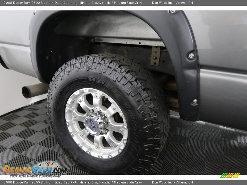 2008 Dodge Ram 2500 Big Horn Quad Cab 4x4 Mineral Gray Metallic / Medium Slate Gray Photo #27