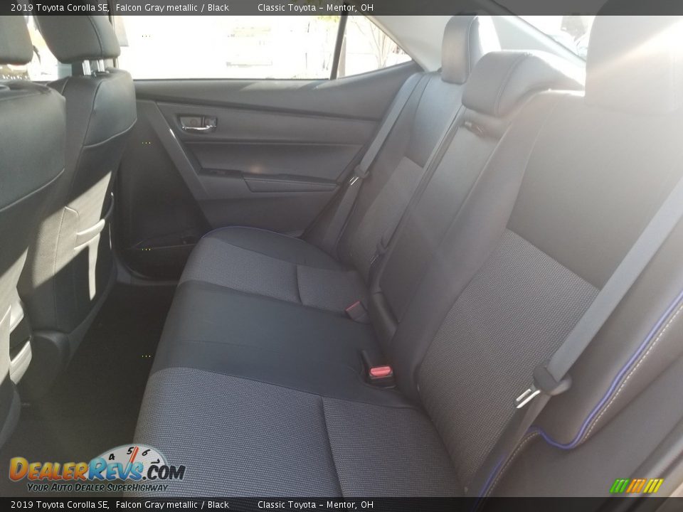2019 Toyota Corolla SE Falcon Gray metallic / Black Photo #4