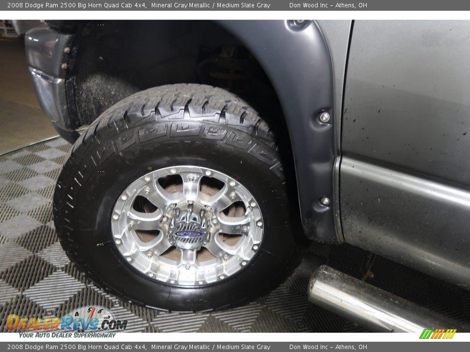 2008 Dodge Ram 2500 Big Horn Quad Cab 4x4 Mineral Gray Metallic / Medium Slate Gray Photo #29