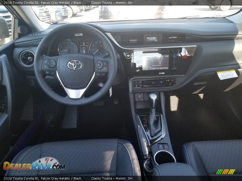 2019 Toyota Corolla SE Falcon Gray metallic / Black Photo #5