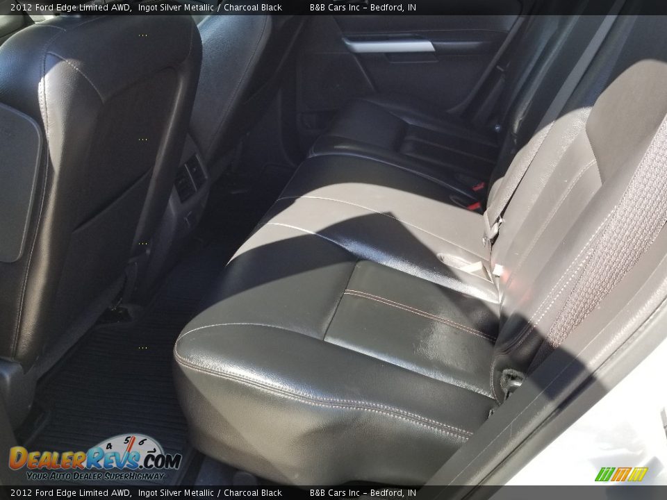 2012 Ford Edge Limited AWD Ingot Silver Metallic / Charcoal Black Photo #17