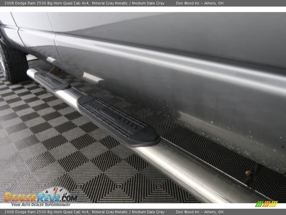 2008 Dodge Ram 2500 Big Horn Quad Cab 4x4 Mineral Gray Metallic / Medium Slate Gray Photo #30