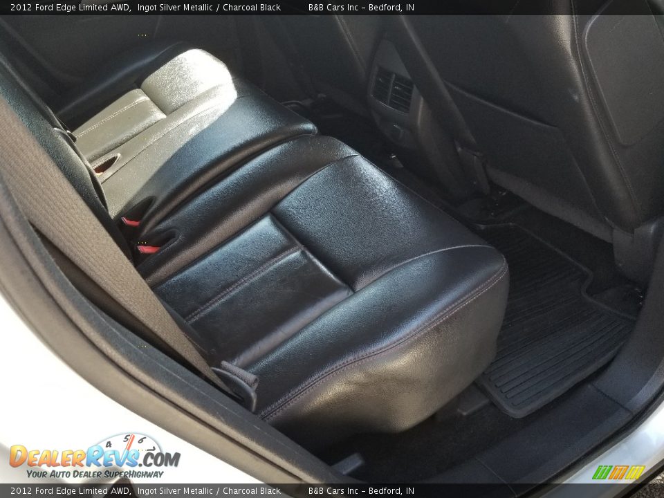 2012 Ford Edge Limited AWD Ingot Silver Metallic / Charcoal Black Photo #19