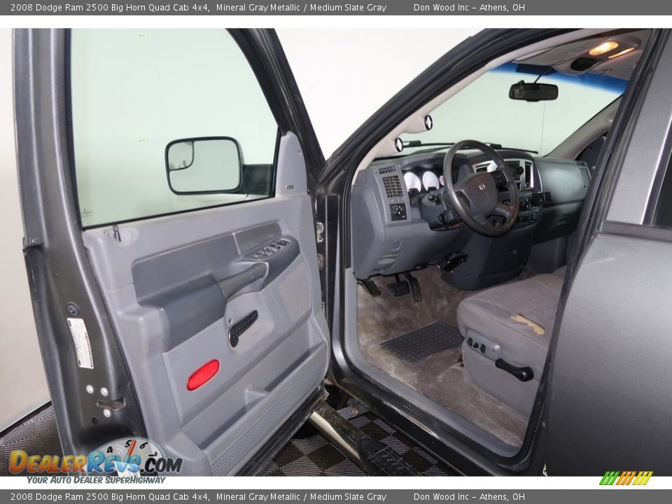2008 Dodge Ram 2500 Big Horn Quad Cab 4x4 Mineral Gray Metallic / Medium Slate Gray Photo #32