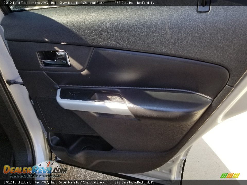 2012 Ford Edge Limited AWD Ingot Silver Metallic / Charcoal Black Photo #20