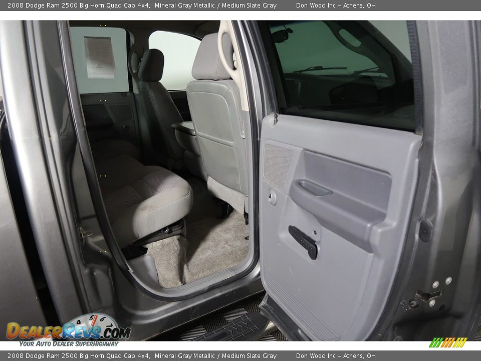 2008 Dodge Ram 2500 Big Horn Quad Cab 4x4 Mineral Gray Metallic / Medium Slate Gray Photo #34