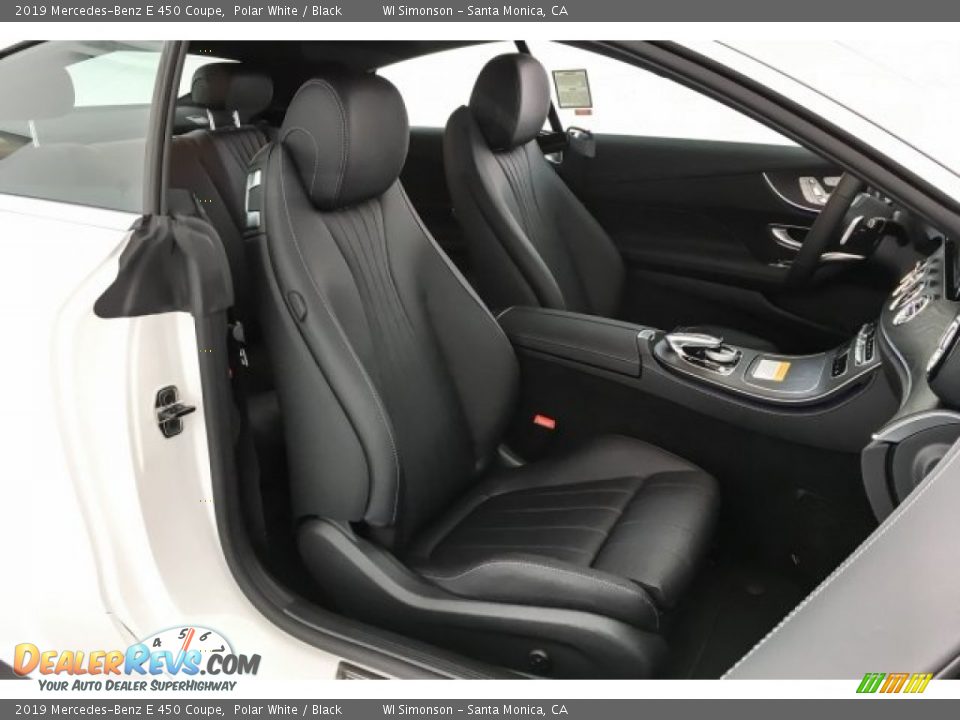 Black Interior - 2019 Mercedes-Benz E 450 Coupe Photo #5